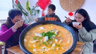 A plate of tomato fish with delicious soup,perfect for rice