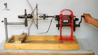 How to make ceiling fan coil winding machine, Home made winding machine ( Part # 1)