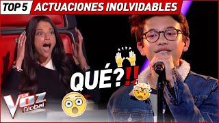 UNFORGETTABLE performances by the little talents of La Voz Kids