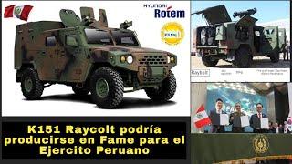 Vehículos K151 Raycolt entre planes de adquisición para el Ejército‼️