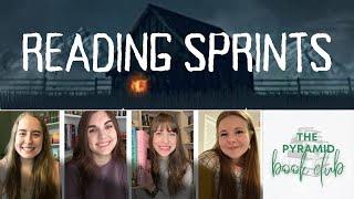 Reading Sprints with The Pyramid Book Club & Sarah's Shelves