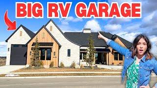 Inside a STUNNING New Home Near Boise, ID RV GARAGE & Breathtaking Views [Tradewinds Meridian ID]