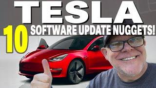 10 New Features Inside Tesla Spring 2024 Software Update!