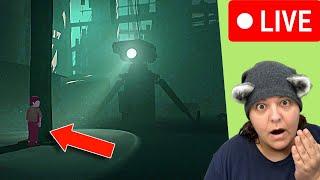 Live: Same Vibe as LITTLE NIGHTMARES!? INSIDE the game of horror & puzzles gameplay