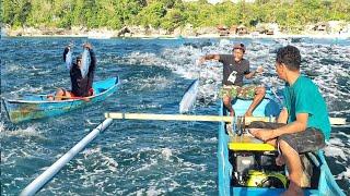 Dikepung Kiri Kanan Muka Belakang, Ribuan Ikan Cakalang Mendidih Di Pinggiran Pantai, + Mukbang