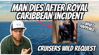 Man Dies On Cruise Ship After Being Detained By Security