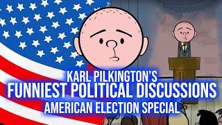 Karl Pilkington's Funniest Political Discussions | Compilation, 2020 American Election Special