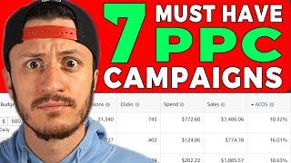 Amazon PPC Tutorial: Top 7 Campaigns To Launch For New FBA Products (step by step)