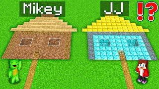 Mikey POOR vs JJ RICH UNDERGROUND HOUSE Battle in Minecraft Challenge - Maizen JJ and Mikey