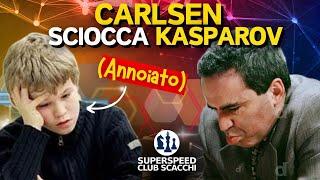 Carlsen a 13 Anni Sciocca Kasparov con una Trappola Micidiale