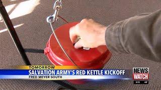 Salvation Army's Red Kettle Kickoff starts tomorrow