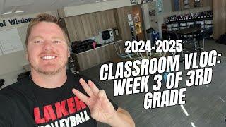 The Third Week of 3rd Grade | Classroom Vlog