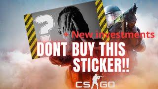 This sticker is a bad investment Paris 2023 - CSGO investment