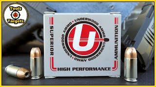 Who Does it BETTER?...9MM 147 Grain +P Underwood Self-Defense AMMO Ballistic Gel Test & Review!