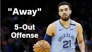 "Away" | 5-Out Offense