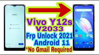 Vivo Y12s(V2033)Hard Reset/Remove Phone Lock 2021||Unlock Pattern/Pin/Password/Face 100% Working