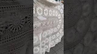 Скатерть ручная работа , находка на барахолке Герман #барахолка #антиквариат #текстиль