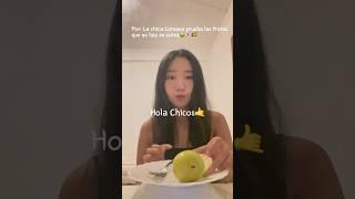 (ESP)La Chica Coreana prueba las frutas no hay en España