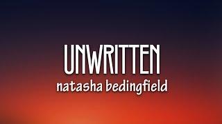 Natasha Bedingfield - Unwritten (Lyrics)