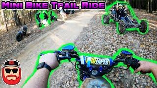 Built Mini Bike Trial Ride ~ Turkey Bay 2024