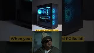 When you see TechMatched Pc Build! #pcgaming #gamingpc #nvidia #amd #ryzen