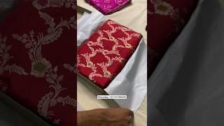 Pure Katan Silk Saree With Price | banarasi saree | @JMSHandlooms #viral #shorts