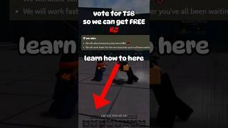 VOTE FOR TSB!!! || #strongestbattlegrounds