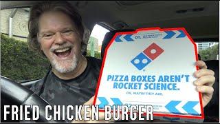 Domino's Fried Chicken Burger Pizza Review