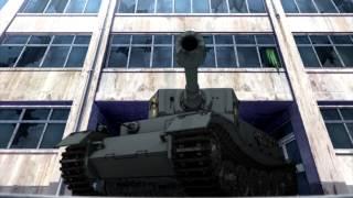 Girls und Panzer - Tiger (P) last stand !