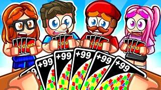 Trolling MY FRIENDS With +99 In UNO!