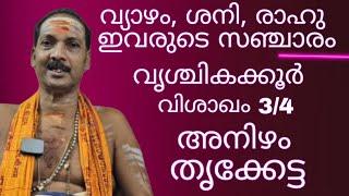 POSITION OF JUPITER ,SATURN ,RAHU IN VRISHCHIKA KOOR|Dr.M.SHIBU NARAYANAN|#astrology#mantra#tantra|