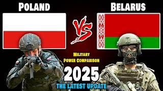 Poland vs Belarus Military Power Comparison 2025 | Belarus vs Poland Military Power 2025