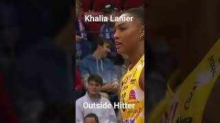 Khalia Lanier Outside Hitter #volleyball #europeanvolleyball