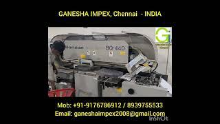 HORIZON BQ 440 - 4 Clamps Perfect Binding - GANESHA IMPEX, Chennai