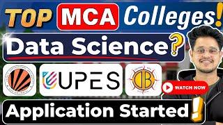 Top MCA Data Science Colleges In India Best MCA Colleges 2024#mca #datascience #mcacolleges