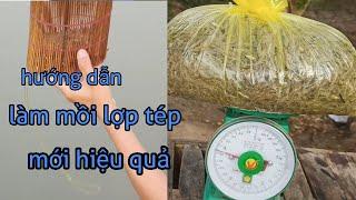 Hướng dẫn cách làm mồi lợp tép bằng cà phê, quá hiệu quả, đơn giản. tập 1