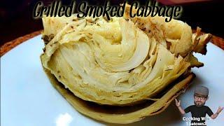 How to Grill a Whole Cabbage | Grilled Smoked Cabbage | 2 Ingredients | Keto | Cooking With Thatown2