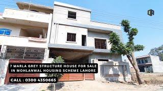 7 Marla Grey Structure For Sale In Mohlanwal Housing Scheme Lahore #pakistan #realestate #lahore