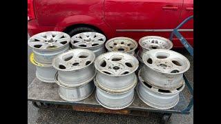 Scrap Run Selling My Alloy Wheels + Tire Dump