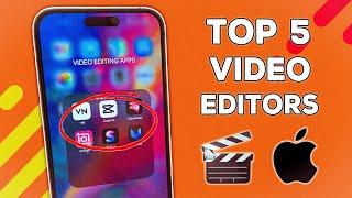 Top 5 FREE Video Editing Apps for iPhone & iPad! (2025)