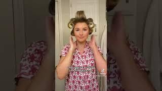 How I do my hair with Velcro rollers!