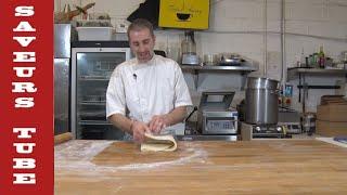 Puff Pastry Recipe very easy with The French Baker French T.V. Chef Julien Picamil  from Saveurs .