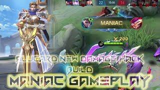 ALUCARD NEW DAMAGE HACK BUILD | MANIAC GAMEPLAY |Nyxero~Mobile Legends Bang-Bang