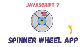 Spinning Wheel Using JavaScript Projects for Beginners | Wheel of Fortune | Wheel Decider | Spinner