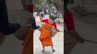 Learning dances in Assam, India 