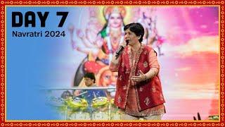 Falguni Pathak's Navratri Utsav 2024 - Day 7