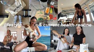 Our healthy wellness routines: new workouts, baking, groceries, habits etc