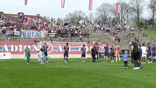 Wuppertaler SV - RWO (WSV-Fans nach dem Spiel)