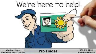 Call Pro Trades, Plumbing,  Heating, Air Conditioning, Electrical