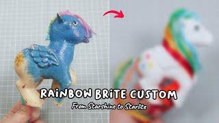 Rainbow Brite My Little Pony Custom